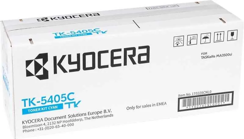 Kyocera TK5405 Cyan Tóner Original - 1T02Z6CNL0/TK5405C
