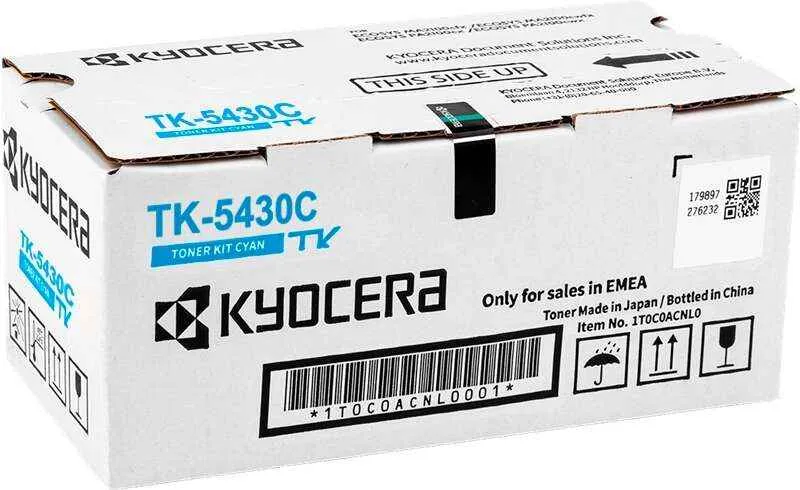 Kyocera TK5430 Cyan Tóner Original - 1T0C0ACNL1/TK5430C