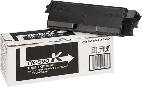 Kyocera TK590 Negro Tóner Original - 1T02KV0NL0/TK590K