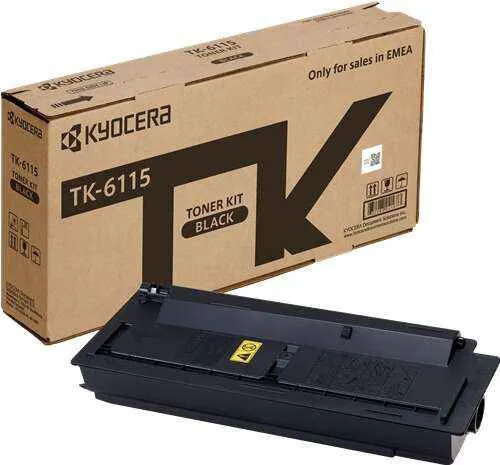 Kyocera TK6115 Negro Tóner Original - 1T02P10NL0
