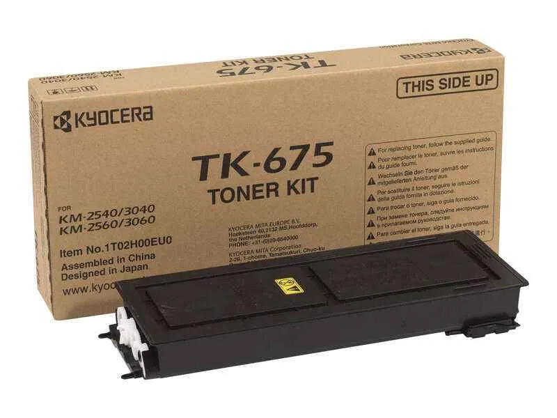 Kyocera TK675 Negro Tóner Original - 1T02H00EU0