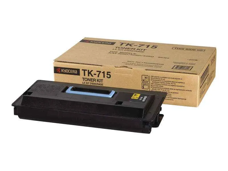 Kyocera TK715 Negro Tóner Original - 1T02GR0EU0