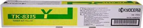 Kyocera TK8315 Amarillo Tóner Original - 1T02MVANL0/TK8315Y
