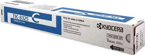 Kyocera TK8325 Cyan Tóner Original - 1T02NPCNL0/TK8325C