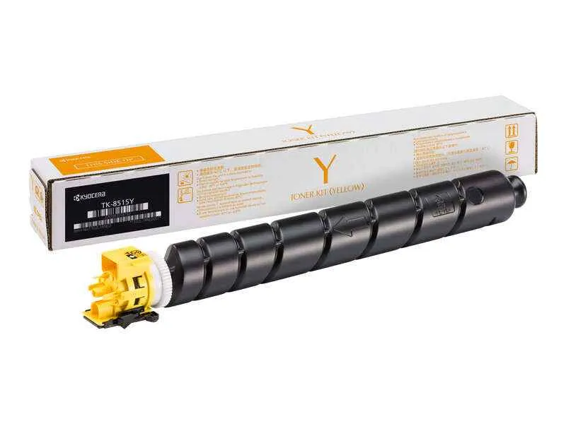 Kyocera TK8515 Amarillo Tóner Original - 1T02NDANL1/1T02NDANL0/TK8515Y