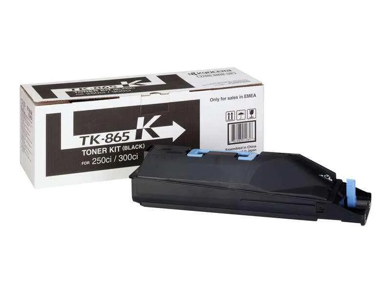 Kyocera TK865 Negro Tóner Original - 1T02JZ0EU0/TK865K