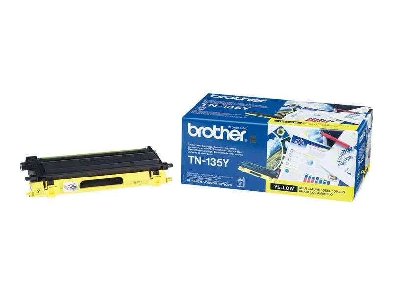 Brother TN135 Amarillo Tóner Original - TN135Y