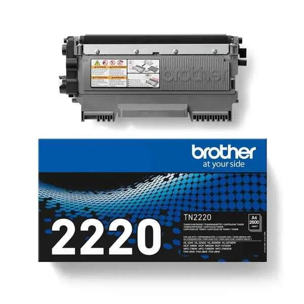 Brother TN2220 Negro Tóner Original