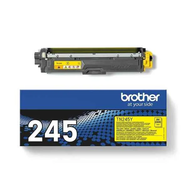 Brother TN245 Amarillo Tóner Original - TN245Y