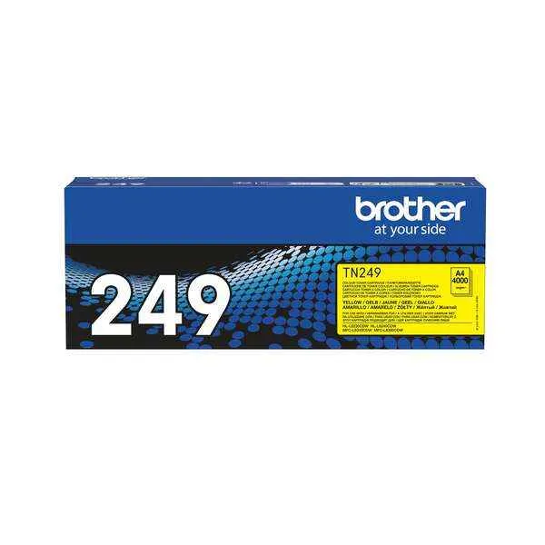 Brother TN249 Amarillo Tóner Original - TN249Y