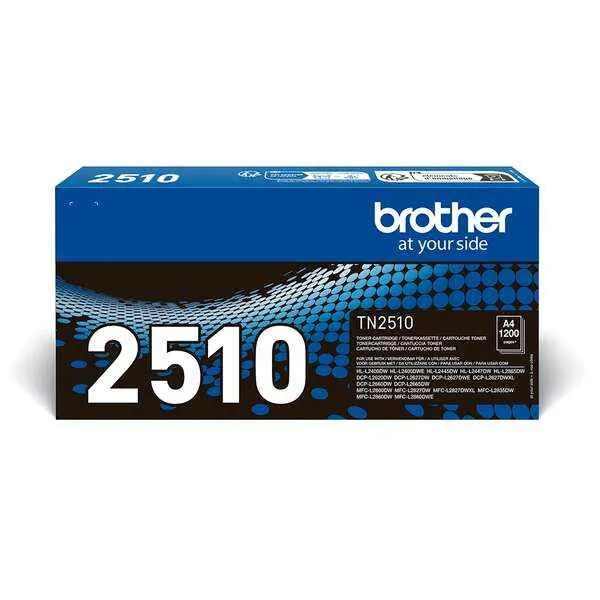 Brother TN2510 Negro Tóner Original - TN2510
