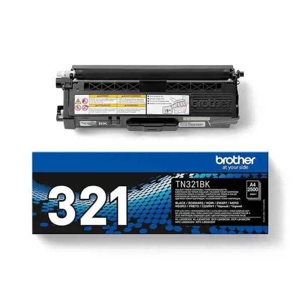 Brother TN321 Negro Tóner Original - TN321BK