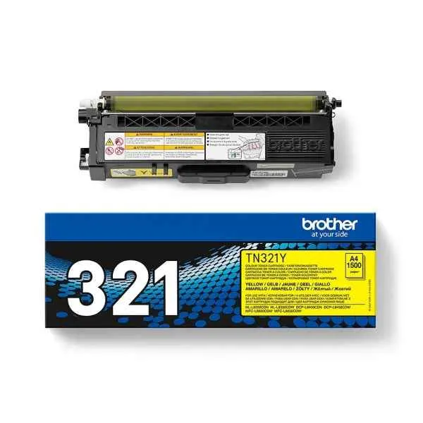 Brother TN321 Amarillo Tóner Original - TN321Y