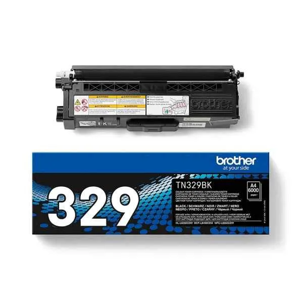 Brother TN329 Negro Tóner Original - TN329BK