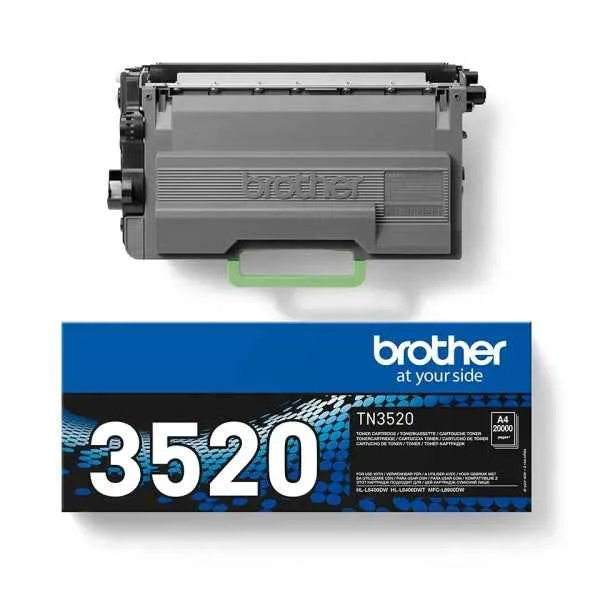 Brother TN3520 Negro Tóner Original