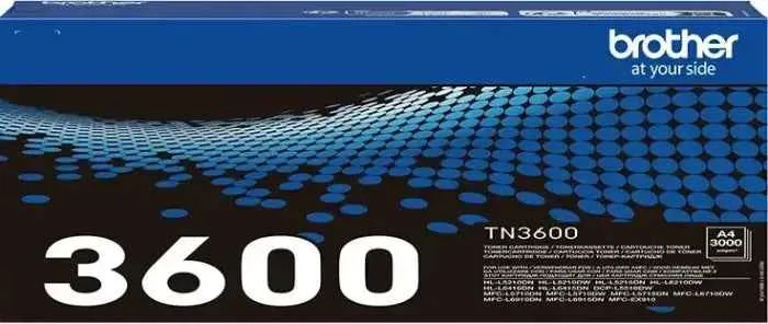 Brother TN3600 Negro Tóner Original - TN3600