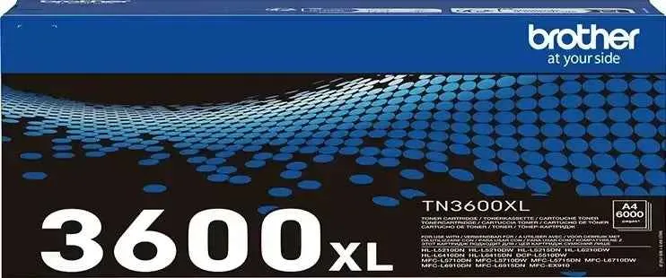 Brother TN3600XL Negro Tóner Original - TN3600XL