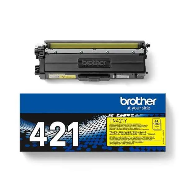 Brother TN421 Amarillo Tóner Original - TN421Y
