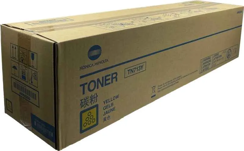 Konica Minolta TN713Y Amarillo Tóner Original - TN713Y/A9K8250
