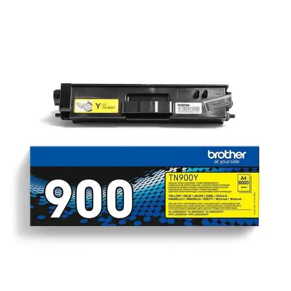 Brother TN900 Amarillo Tóner Original - TN900Y