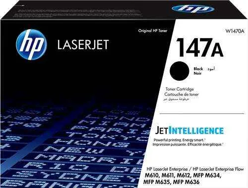 HP W1470A Negro Tóner Original - 147A
