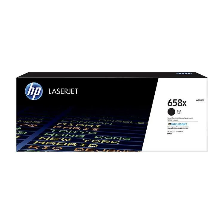 HP W2000X Negro Tóner Original - 658X