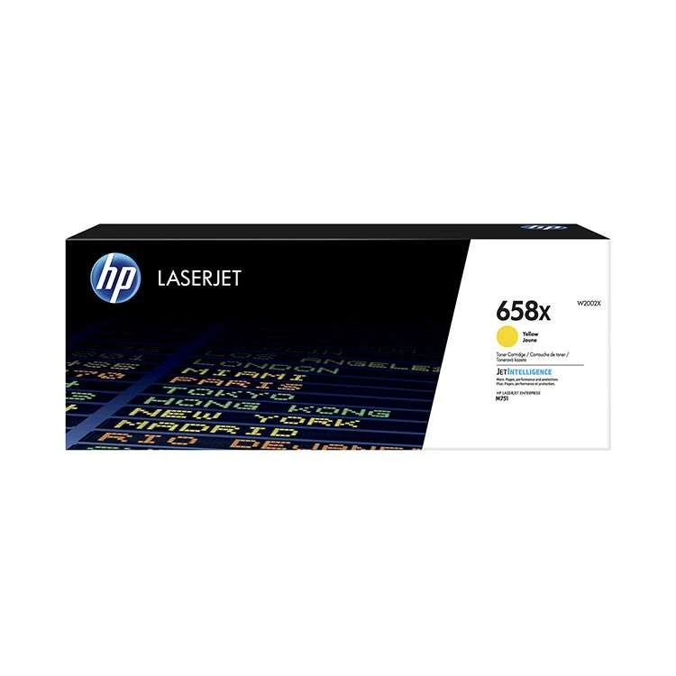 HP W2002X Amarillo Tóner Original - 658X