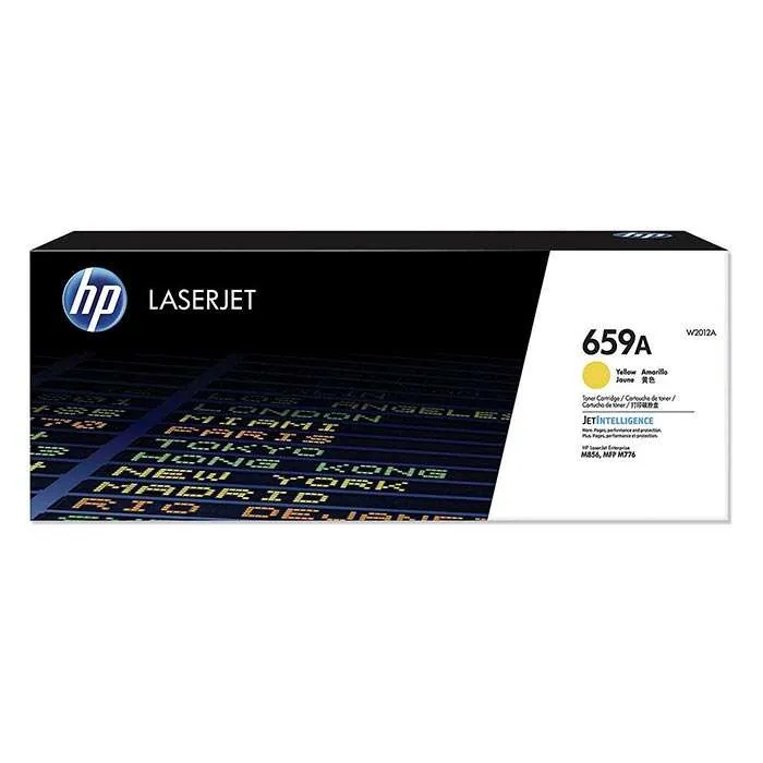 HP W2012A Amarillo Tóner Original - 659A