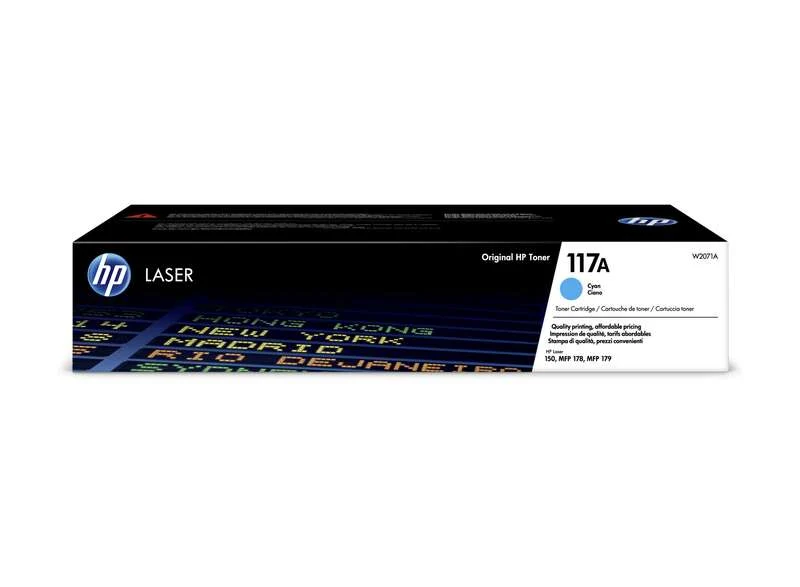 HP W2071A Cyan Tóner Original - 117A