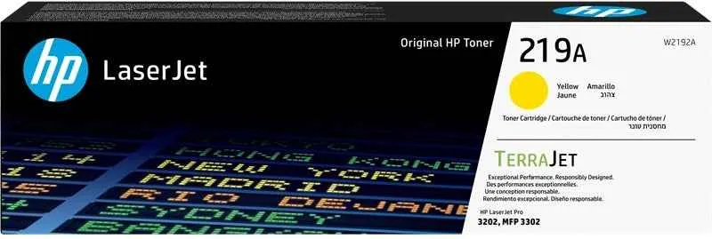 HP W2192A Amarillo Tóner Original - 219A