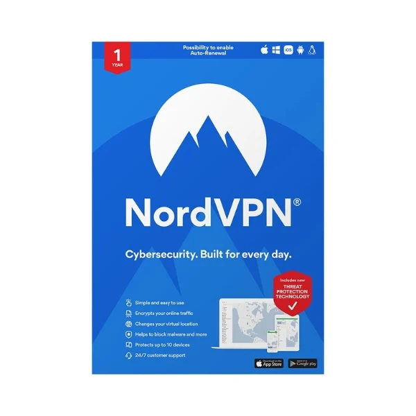 NORD Security NordVPN 12 Month VPN subscription (OEM) - VPN
