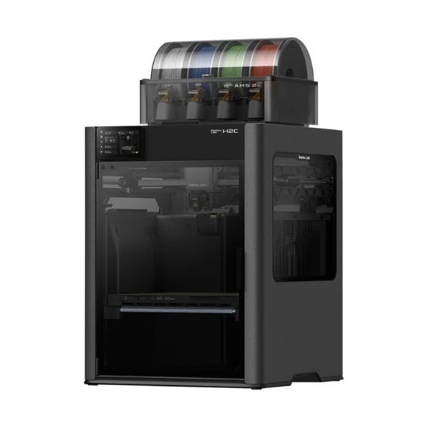 Impresora 3D Bambu Lab H2C AMS Combo CoreXY Doble Extrusor