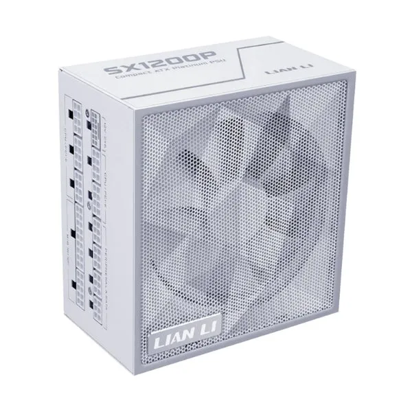 Fuente de Poder Lian Li SX1200P - 1200W - 80 PLUS Platinum - Modular - ATX - White