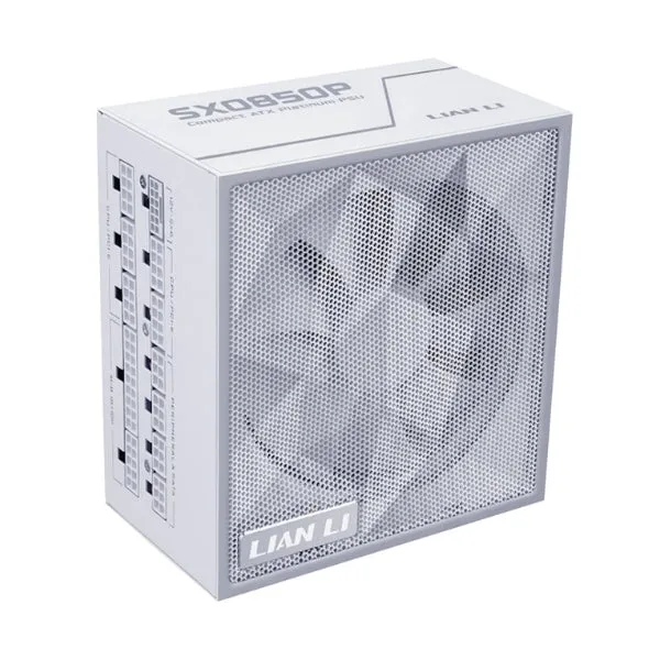 Fuente de Poder Lian Li SX850P - 850W - 80 PLUS Platinum - Modular - ATX - White