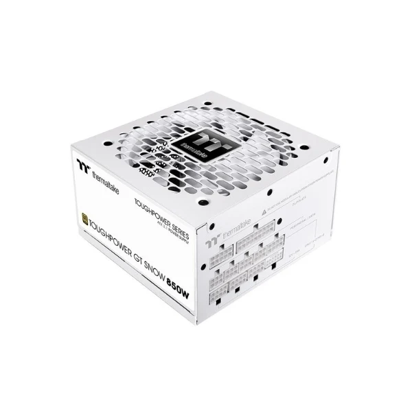 Fuente de Poder Thermaltake GT 850W Snow - 850W - 80 PLUS Gold - Modular - ATX - White