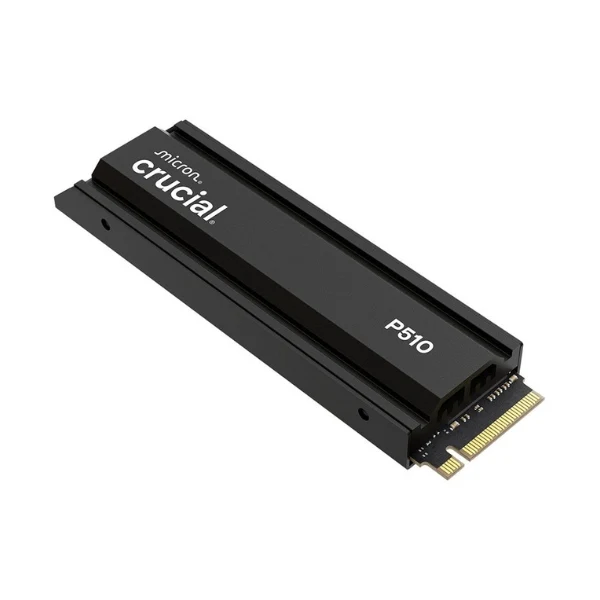 Disco Duro SSD Crucial P510 2TB G9 TLC NAND PCIe Gen 5 x4 NVMe M.2 2280 Internal Solid State Drive with Heatsink