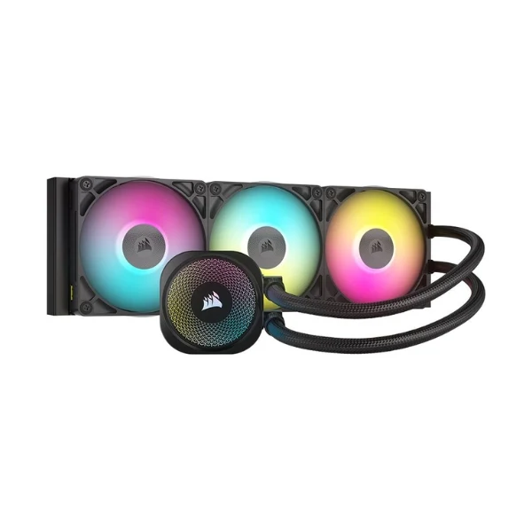Enfriador Líquido Corsair iCUE LINK TITAN 360 RX RGB 360mm All in One – Negro