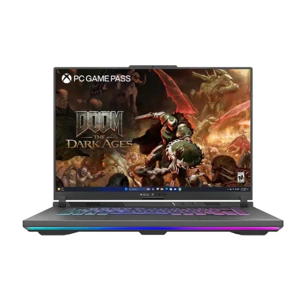 Laptop ASUS ROG Strix G16 AMD Ryzen 9 8940HX (2.4GHz) 32GB RAM 2TB SSD 16" NVIDIA GeForce RTX 5070 Ti Win 11 Pro - Gray