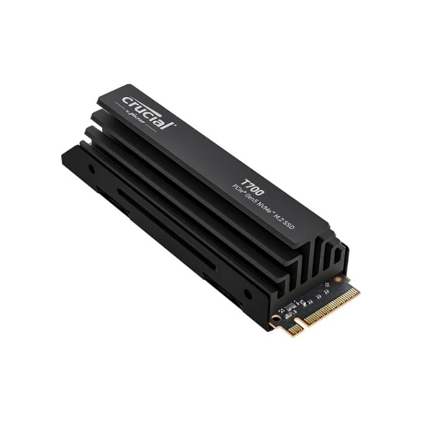 Disco Duro SSD Crucial T700 4TB TLC NAND Flash PCIe Gen 5 x4 NVMe M.2 Heatsink