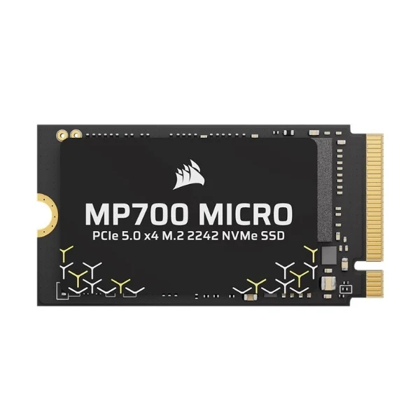 Disco Duro SSD Corsair MP700 MICRO 4TB 3D TLC NAND PCIe Gen 5 x4 NVMe M.2 2242