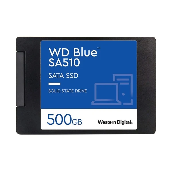 Disco Duro SSD WD Blue SA510 500GB 3D NAND SATA III 6Gb/s 2.5"
