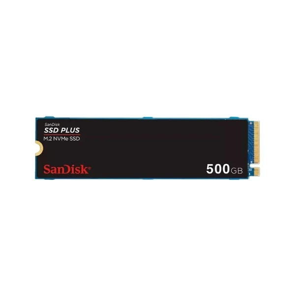Disco Duro SSD Sandisk Plus 500GB PCIe Gen 3 x4 NVMe M.2