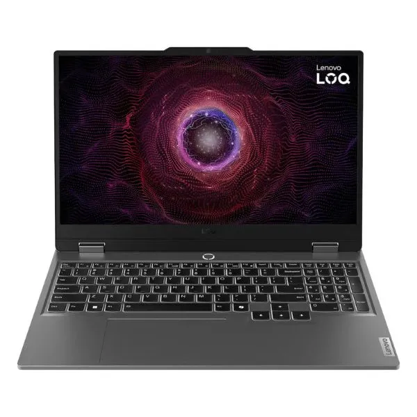 Laptop gaming Lenovo LOQ 15.6" Full HD 144Hz – AMD Ryzen 5 7235HS – 16GB DDR5 – 512GB SSD – NVIDIA GeForce RTX 4050 – Luna Grey – 83JC00LYUS