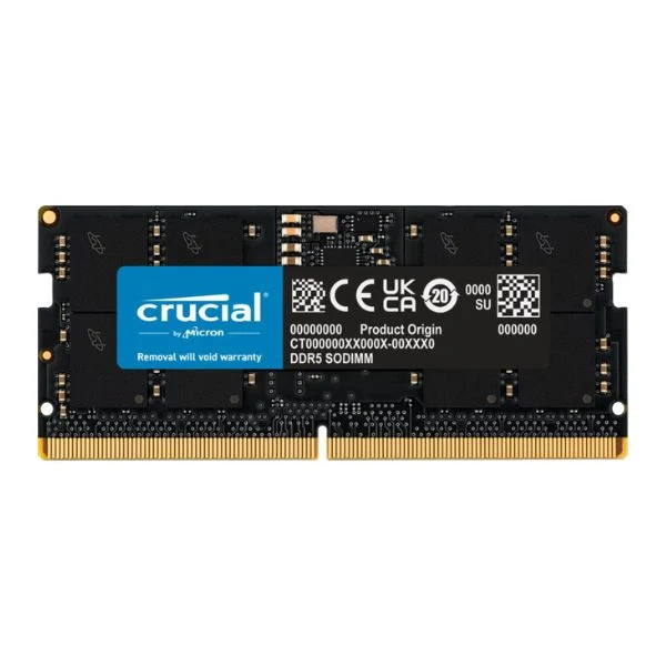 Memoria Crucial 16GB DDR5-4800 SODIMM CB16GS4800 - Para Laptop