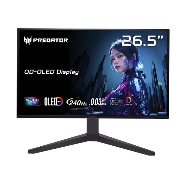 Monitor Acer Predator X27U W1bmiipprx - 26,7" 2K QHD - (2560 x 1440) QD-OLED - 240 Hz