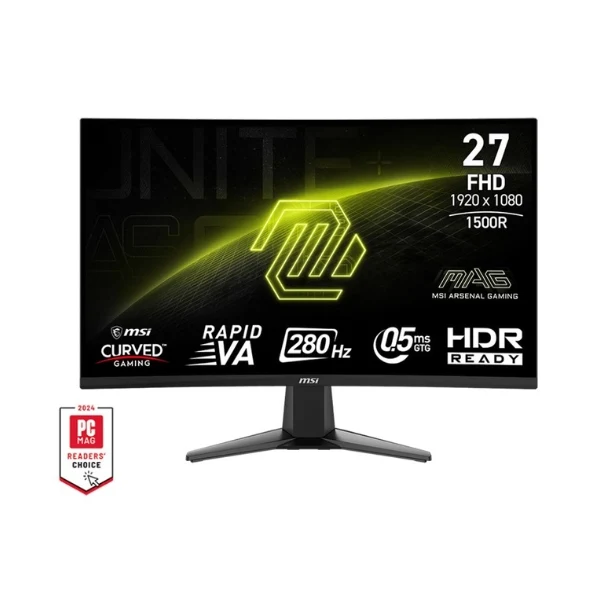 Monitor MSI MAG 276CXF - 27" Curvo Full HD - (1920 x 1080) VA - 280 Hz