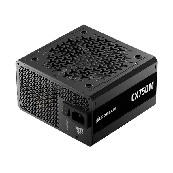 Fuente de Poder Corsair CX750M - 750W - Cybenetics Bronze - Modular - ATX