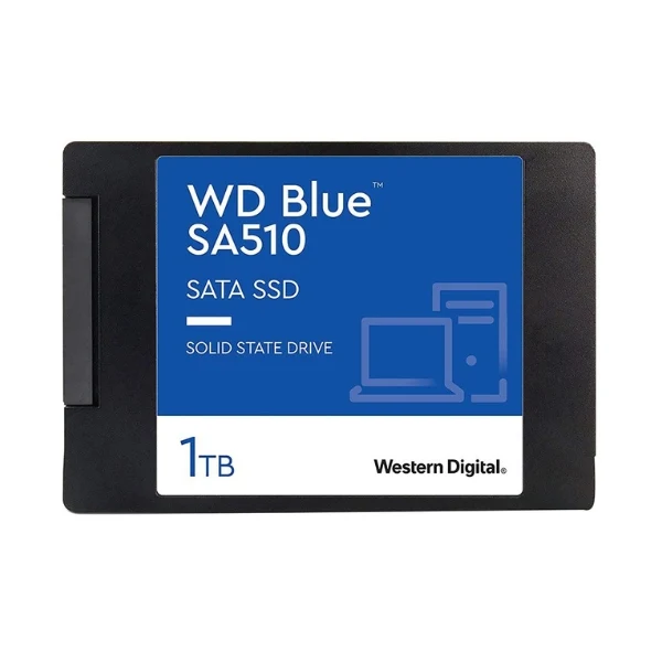 Disco Duro SSD Western Digital Blue SA510 1TB 3D NAND SATA III 6Gb/s 2.5"