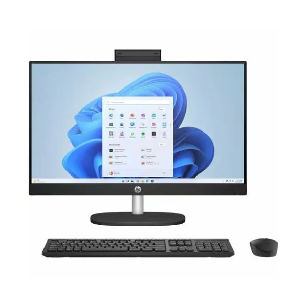 All-in-One HP 24-cr0234la - Intel Core i5-1334U 13ª Gen - 23.8" Full HD - 8GB DDR4 - 512GB SSD - Wi-Fi 6 - Negro Azabache - C34JTLA#ABM