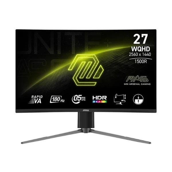 Monitor MSI MAG 27CQ6PF - 27" 2K WQHD - (2560 x 1440) VA - 180 Hz
